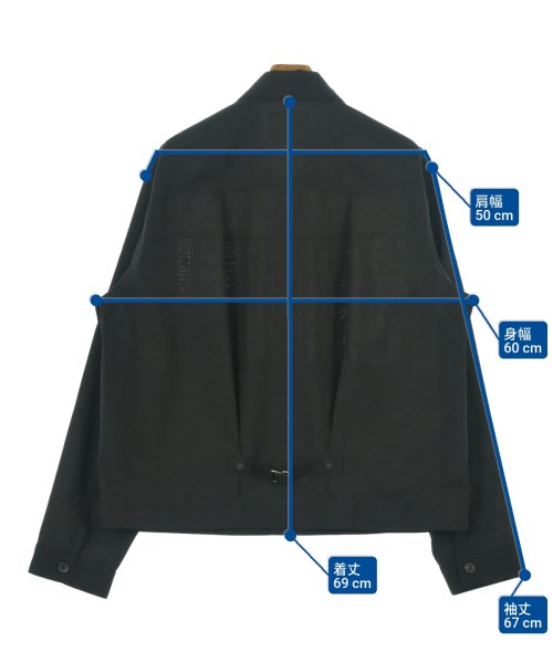sacai（サカイ）ブルゾン 黒 サイズ:4(XL位) メンズ/2200635635044