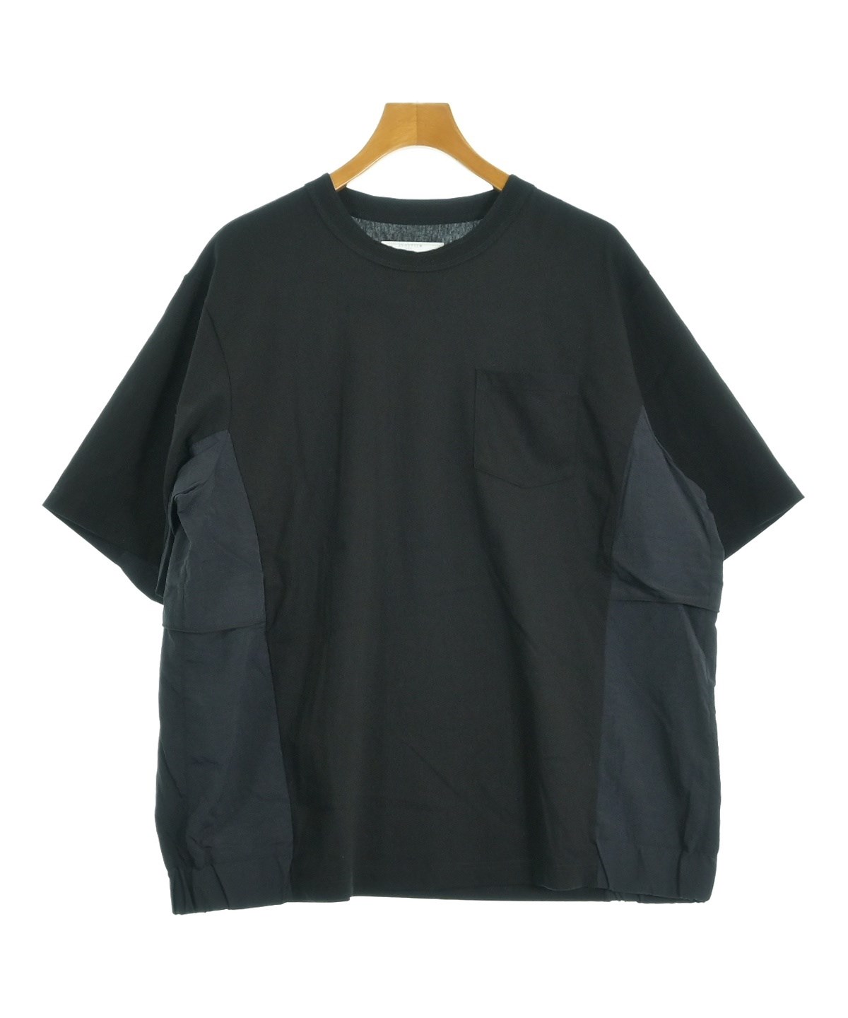 sacai（サカイ）Tシャツ・カットソー 黒 サイズ:4(XL位) メンズ