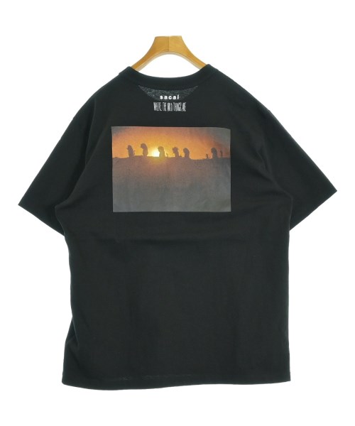 sacai（サカイ）Tシャツ・カットソー 黒 サイズ:5(XXL位) メンズ/2200635635075