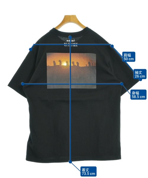 sacai（サカイ）Tシャツ・カットソー 黒 サイズ:5(XXL位) メンズ/2200635635075