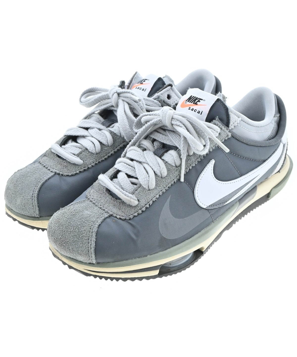 sacai（サカイ）スニーカー グレー サイズ:27.5cm メンズ