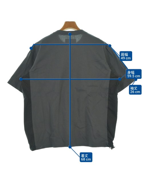 sacai（サカイ）Tシャツ・カットソー グレー サイズ:2(M位) メンズ/2200625966127