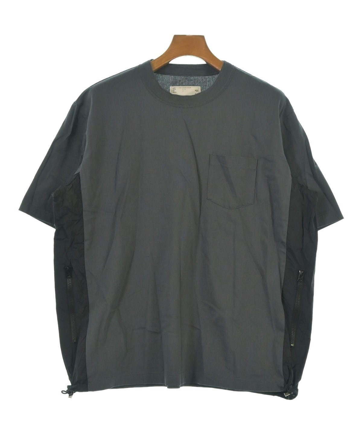 sacai（サカイ）Tシャツ・カットソー グレー サイズ:2(M位) メンズ