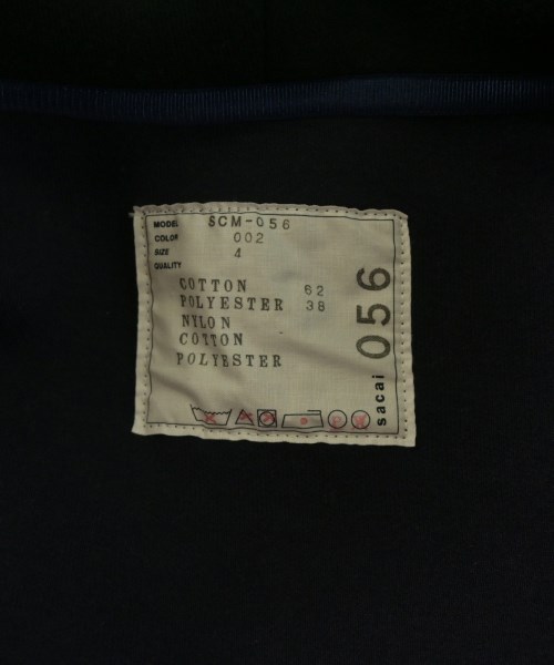 sacai（サカイ）パーカー 黒 サイズ:4(XL位) メンズ/2200639445021