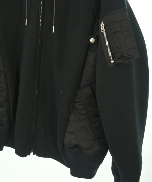 sacai（サカイ）パーカー 黒 サイズ:4(XL位) メンズ/2200639445021