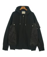 sacai（サカイ）パーカー 黒 サイズ:4(XL位) メンズ/2200639445021