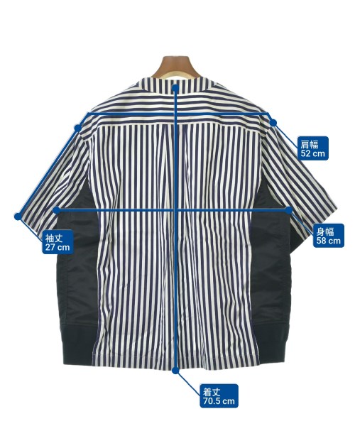 sacai（サカイ）カジュアルシャツ 白 サイズ:2(M位) メンズ/2200640459079