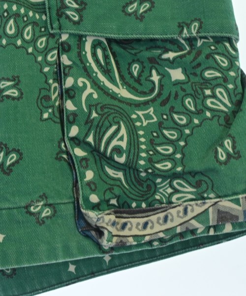 sacai（サカイ）ショートパンツ 緑 サイズ:1(S位) メンズ/2200640696450