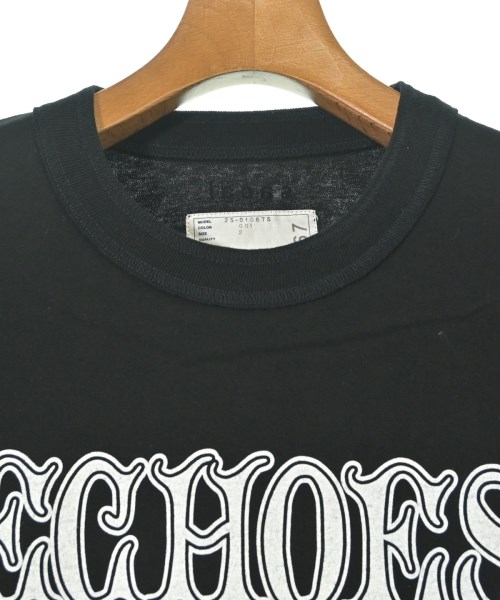sacai（サカイ）Tシャツ・カットソー 黒 サイズ:2(M位) メンズ/2200640724047
