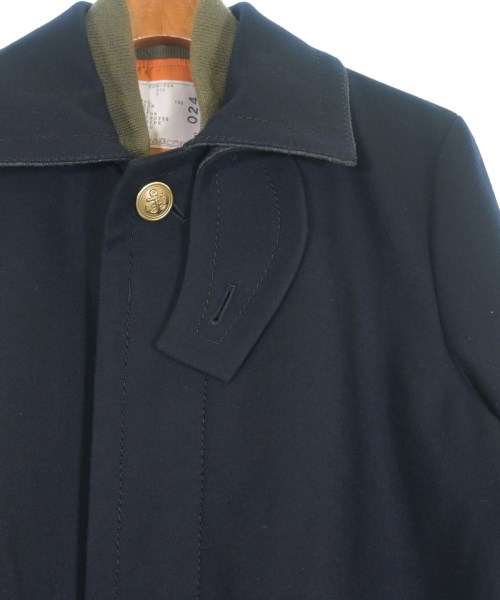 sacai（サカイ）ステンカラーコート 紺 サイズ:2(M位) メンズ/2200641021015
