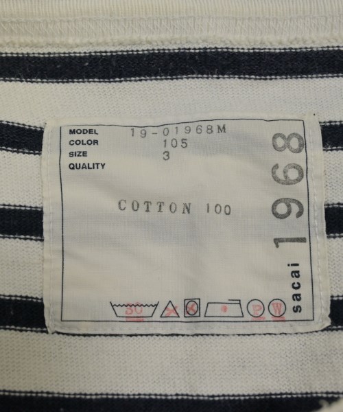 sacai（サカイ）Tシャツ・カットソー 白 サイズ:3(L位) メンズ/2200641427015