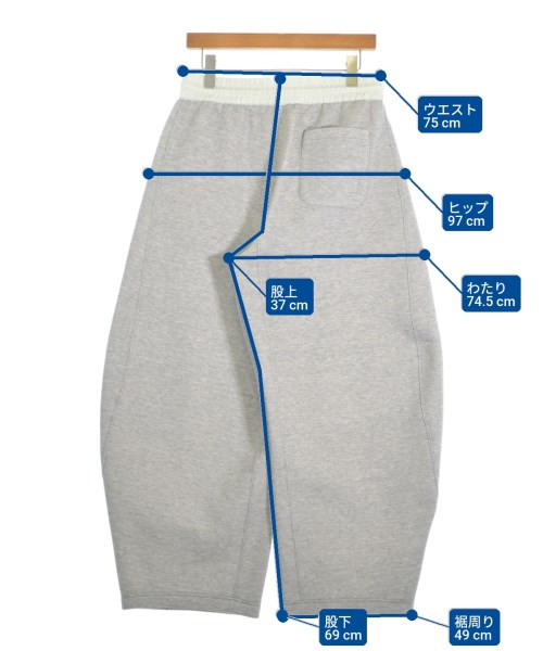 sacai（サカイ）スウェットパンツ グレー サイズ:1(S位) メンズ/2200641566011