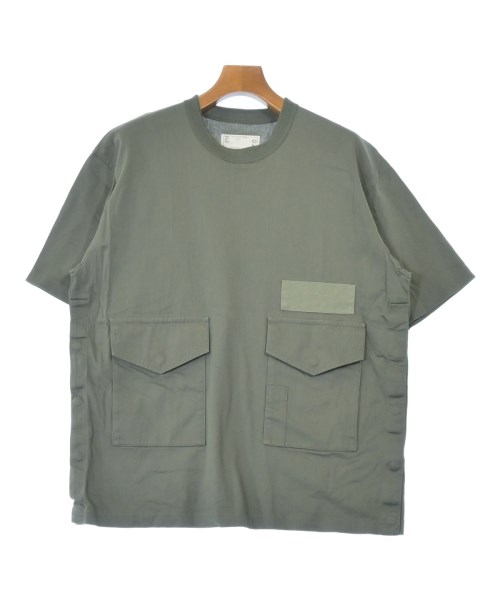 sacai(サカイ)Tシャツ・カットソー カーキ サイズ:3(L位)/2200639631202