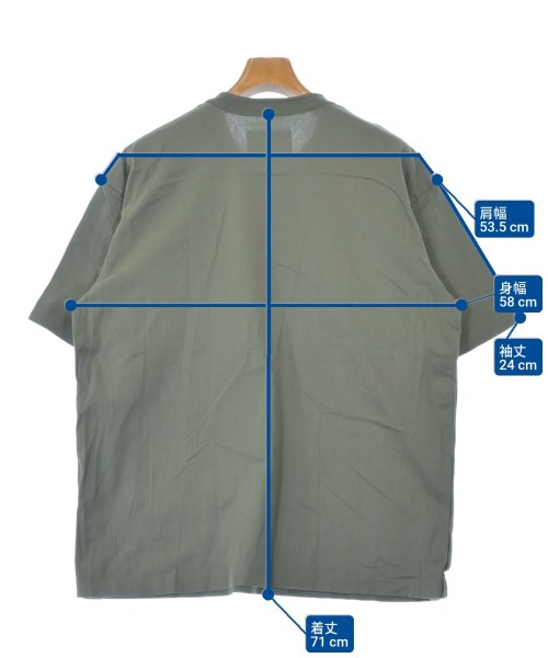 sacai（サカイ）Tシャツ・カットソー カーキ サイズ:3(L位) メンズ/2200639631202