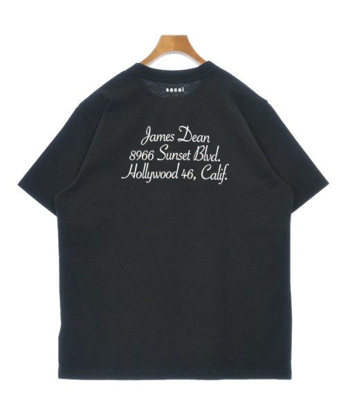sacai（サカイ）Tシャツ・カットソー 黒 サイズ:5(XXL位) メンズ