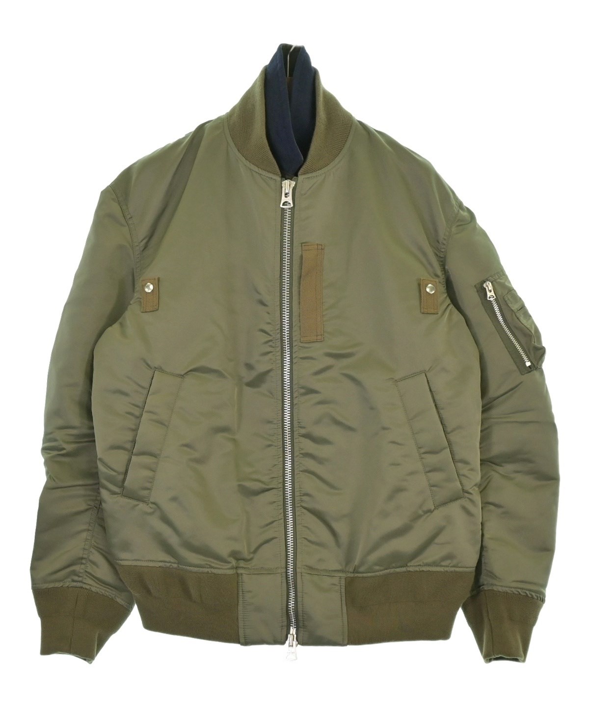 sacai（サカイ）ミリタリーブルゾン カーキ サイズ:3(L位) メンズ