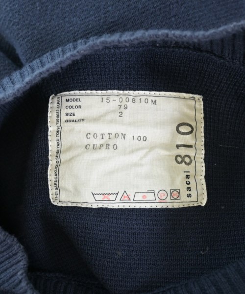sacai（サカイ）ニット・セーター 紺 サイズ:2(M位) メンズ/2200632319053