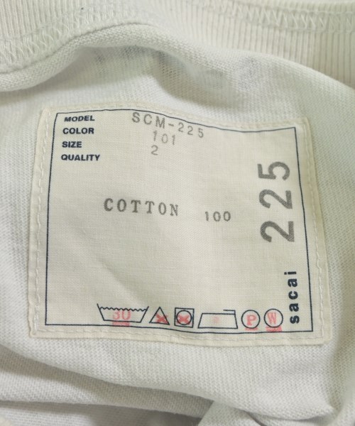 sacai（サカイ）Tシャツ・カットソー 白 サイズ:2(M位) メンズ/2200643361010