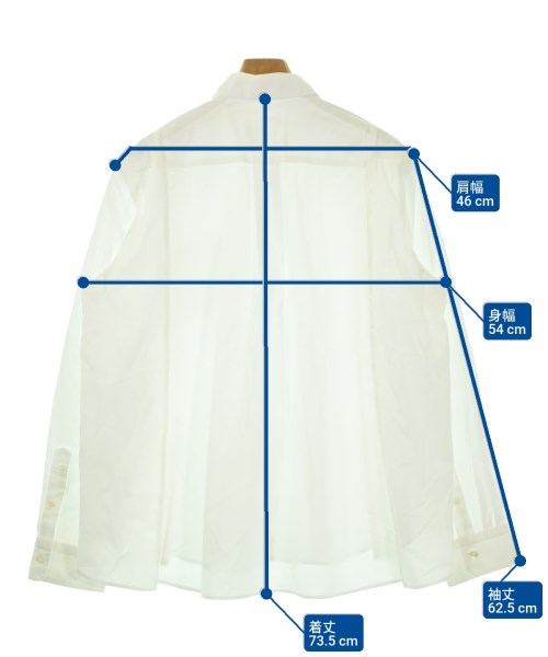 sacai（サカイ）カジュアルシャツ 白 サイズ:2(M位) メンズ/2200643268012