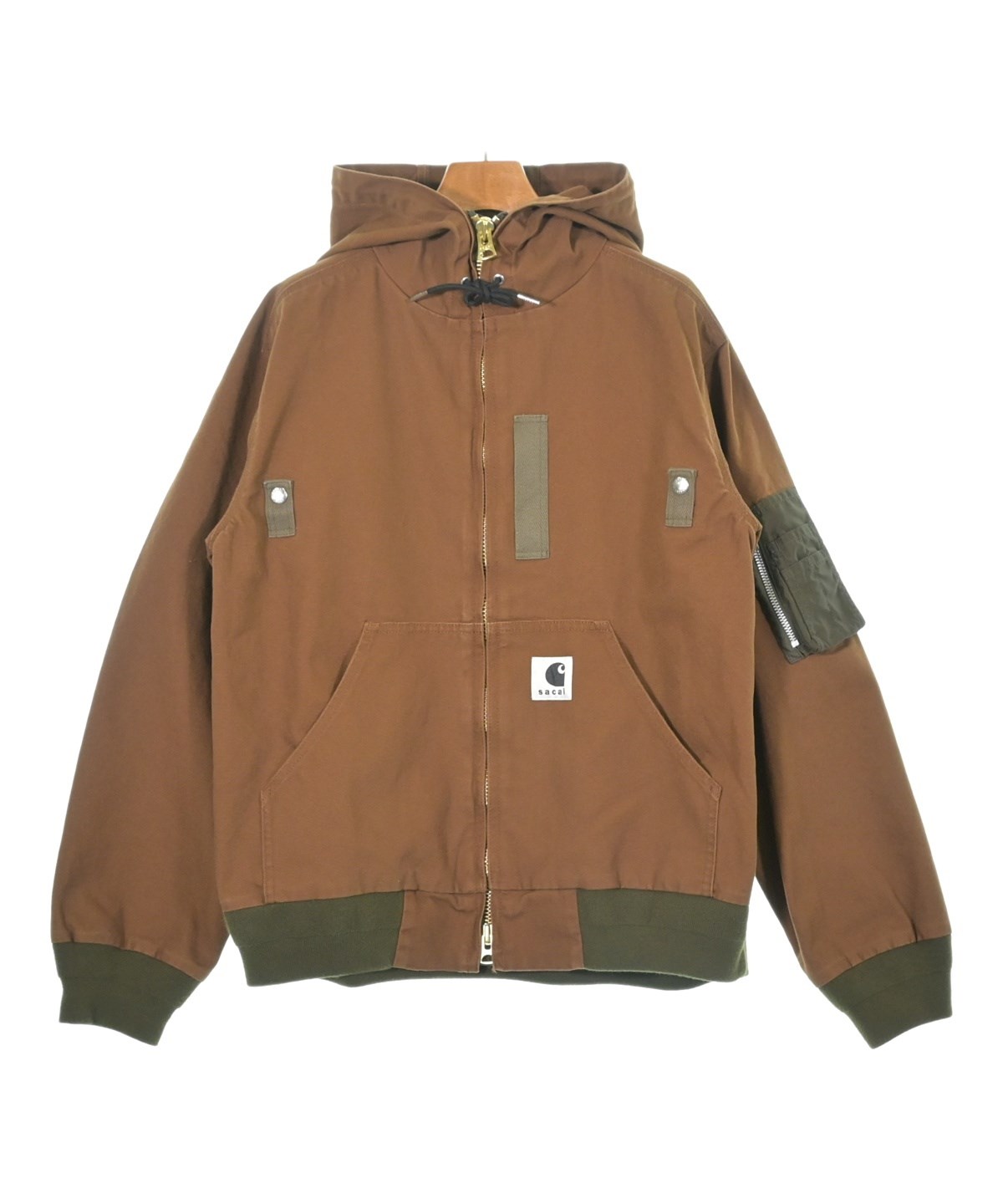 Sacai サカイ　ブラウン ミリタリージャケット サイズ2 美品】Sacai サカイ ジャケット ブラウン 2 | 25AW Carhartt WIP