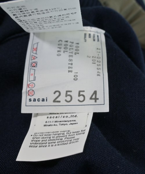 sacai（サカイ）ニット・セーター 紺 サイズ:2(M位) メンズ/2200643952010