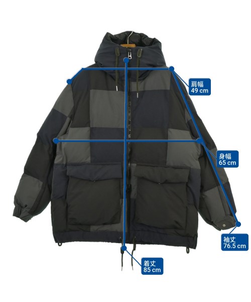 sacai（サカイ）ダウンジャケット/ダウンベスト 紺 サイズ:3(L位) メンズ/2200642066015