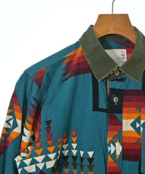 sacai（サカイ）カジュアルシャツ 青 サイズ:1(S位) メンズ/2200644251136