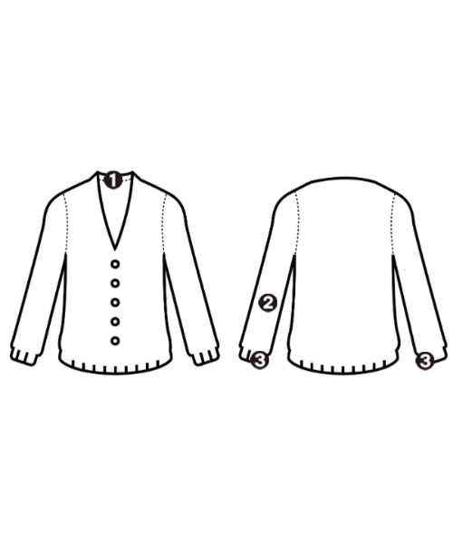 sacai（サカイ）カーディガン カーキ サイズ:1(S位) メンズ/2200563844037