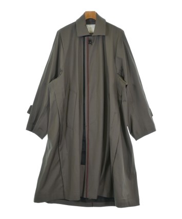 sacai（サカイ）ステンカラーコート カーキ サイズ:1(S位) メンズ