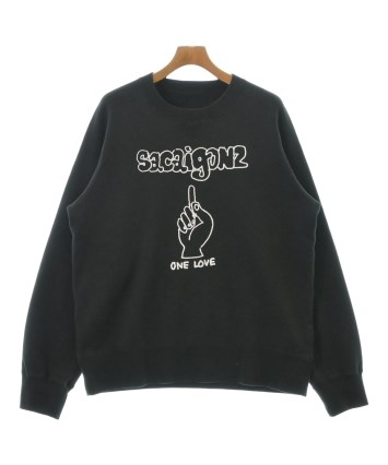 sacai（サカイ）スウェット 黒 サイズ:4(XL位) メンズ/2200528003028