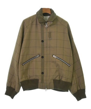 サカイ　sacai コントラストラグビートップス　サイズ2 関税・送料込】sacai コントラストシアーパネルラグビートップ