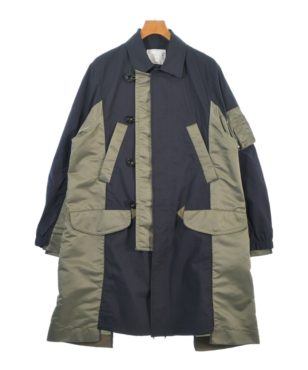 sacai メンズ　ネイビー　コート 楽天市場】Sacai コート（メンズファッション）の通販