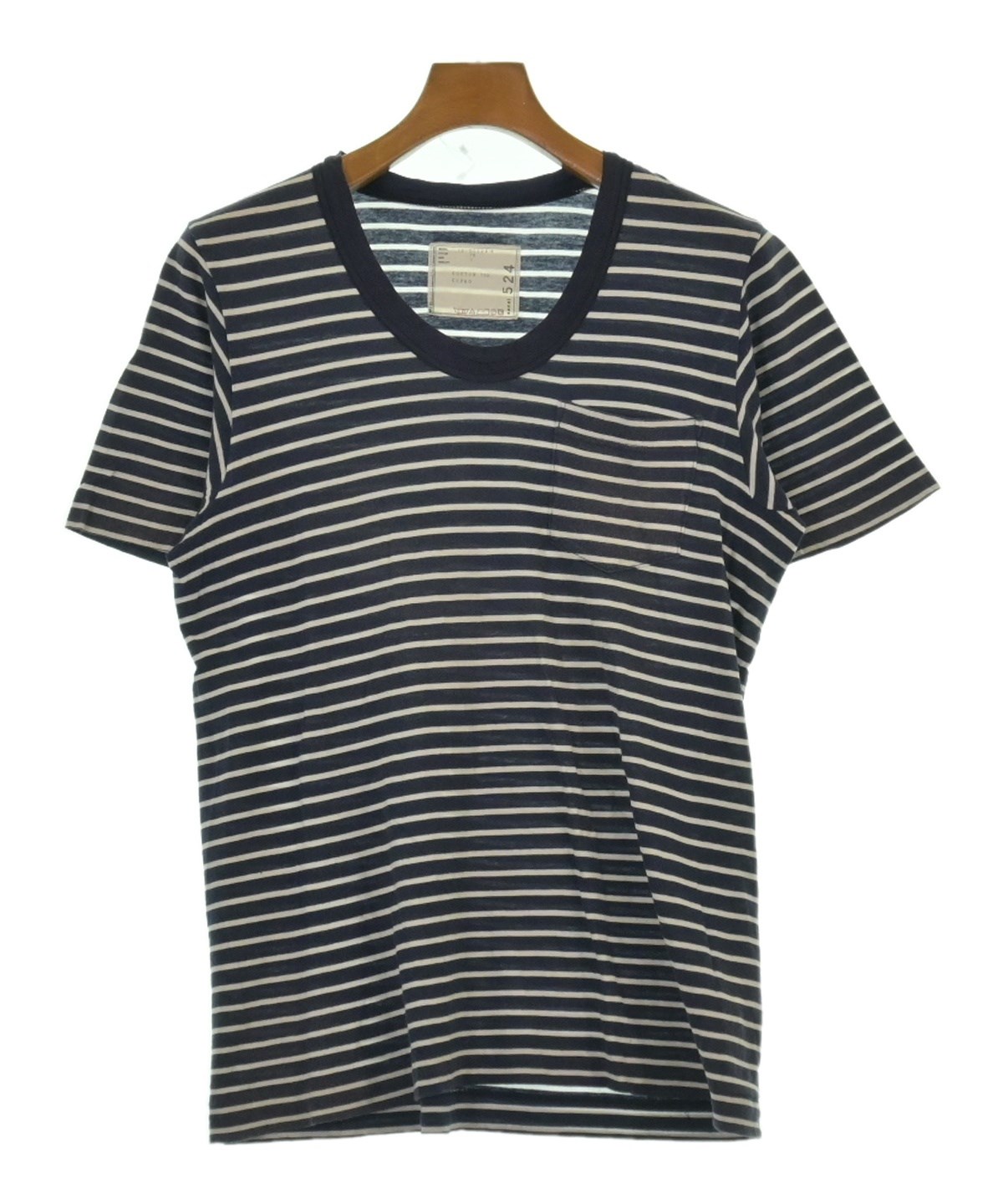 sacai サカイ 半袖カットソー 22-05979 sacai(サカイ)Tシャツ・カットソー 紺 サイズ:1(S位) メンズ