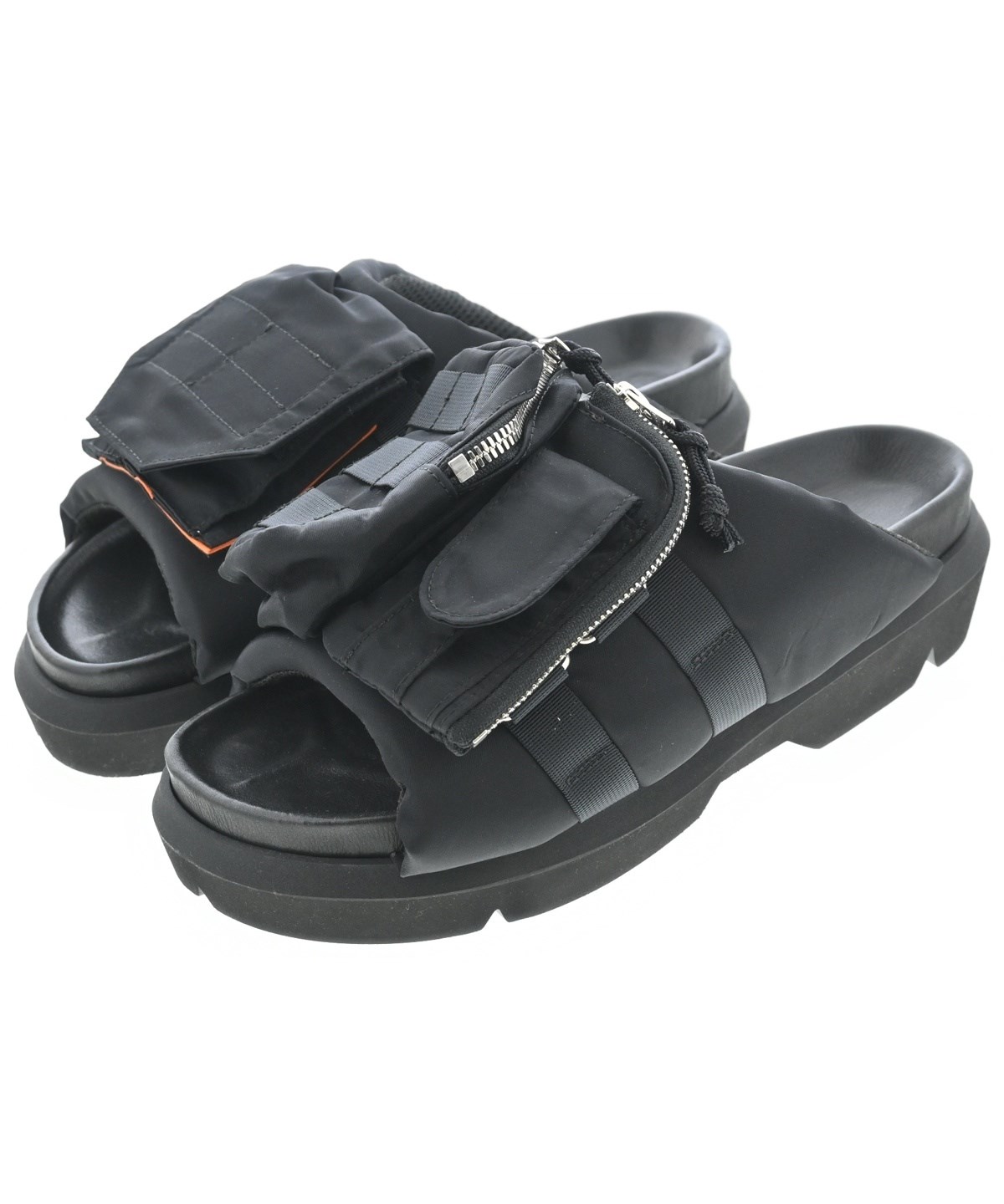sacaiサカイ ブラック アッパーサンダル 37 楽天市場】Sacai(サカイ) サイズ:37 24SS Belt Sandals レザー
