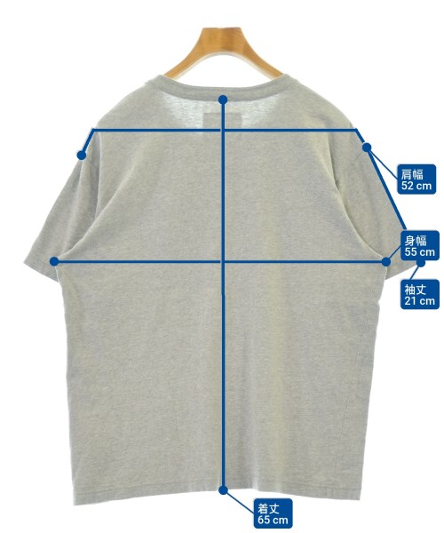 sacai（サカイ）Tシャツ・カットソー グレー サイズ:3(L位) メンズ/2200547416106