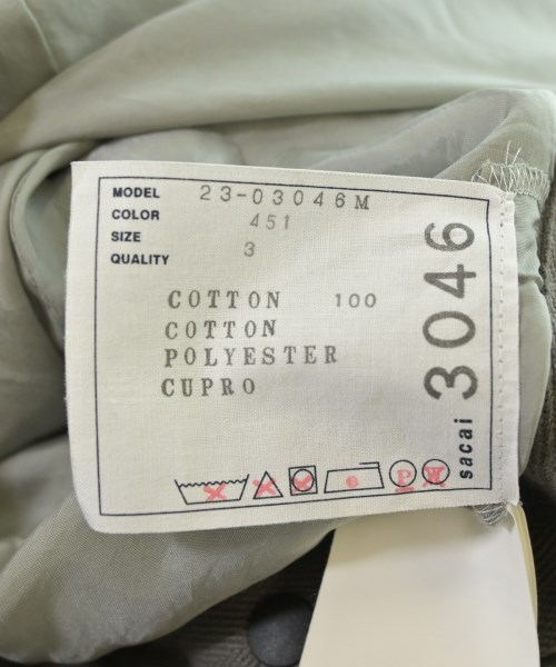 sacai（サカイ）その他 青 サイズ:3(L位) メンズ/2200621777017