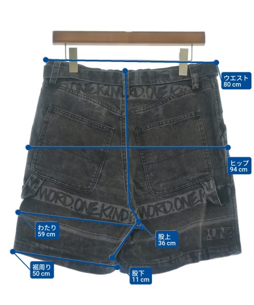 sacai（サカイ）ショートパンツ 黒 サイズ:2(M位) メンズ/2200618304011