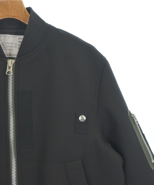 sacai（サカイ）ミリタリーブルゾン 黒 サイズ:1(S位) メンズ/2200622298016