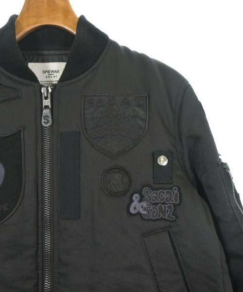 sacai（サカイ）ミリタリーブルゾン 黒 サイズ:1(S位) メンズ/2200622298030