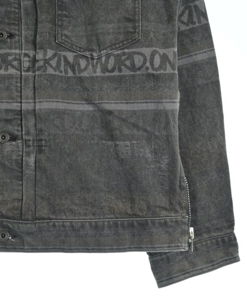 sacai（サカイ）デニムジャケット グレー サイズ:-(XL位) メンズ/2200619630010