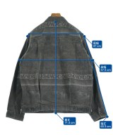 sacai（サカイ）デニムジャケット グレー サイズ:-(XL位) メンズ/2200619630010