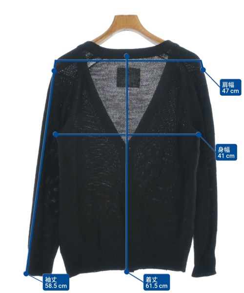 sacai（サカイ）カーディガン 黒 サイズ:2(M位) メンズ/2200622566016