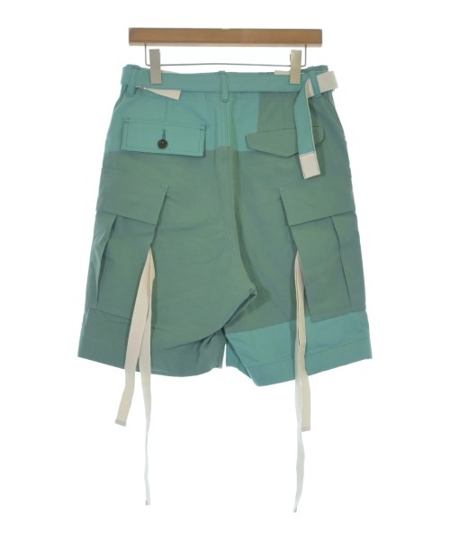 sacai（サカイ）ショートパンツ 緑 サイズ:0(XS位) メンズ/2200623160015