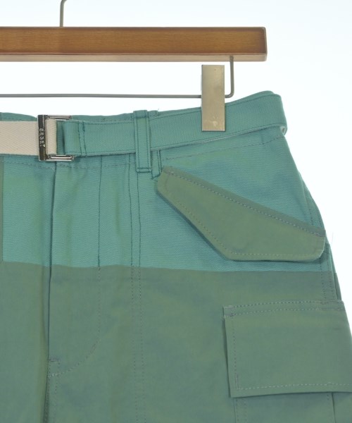 sacai（サカイ）ショートパンツ 緑 サイズ:0(XS位) メンズ/2200623160015