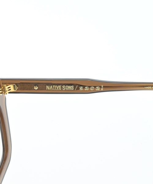 sacai（サカイ）サングラス 茶 サイズ:- メンズ/2200623160022