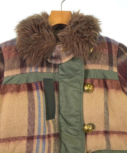 sacai（サカイ）ダウンジャケット/ダウンベスト ベージュ サイズ:1(S位) メンズ/2200623479056