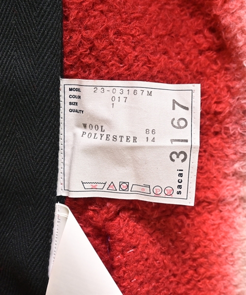 sacai（サカイ）カーディガン 黒 サイズ:1(S位) メンズ/2200624952053