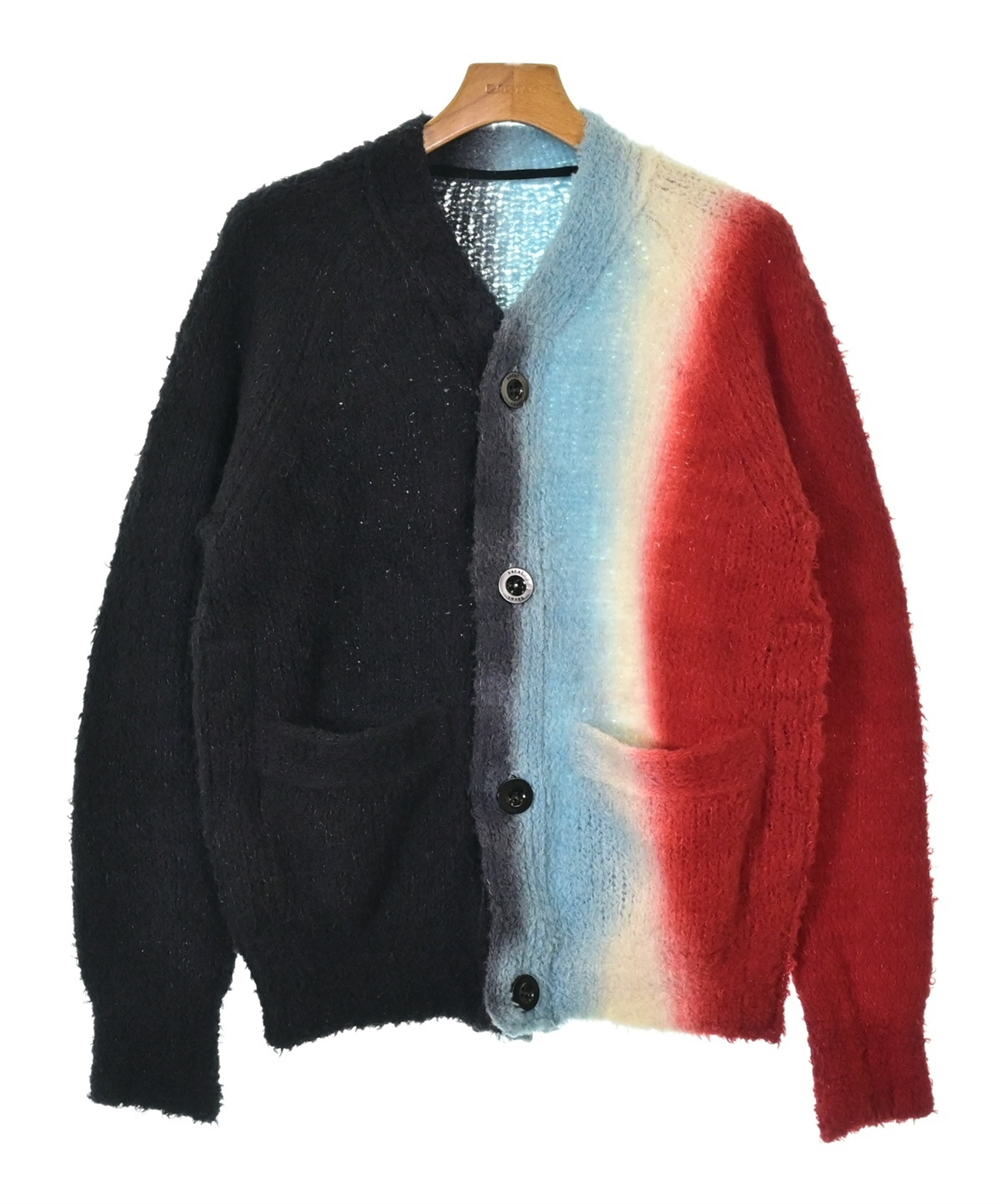 sacai（サカイ）カーディガン 黒 サイズ:1(S位) メンズ/2200624952053