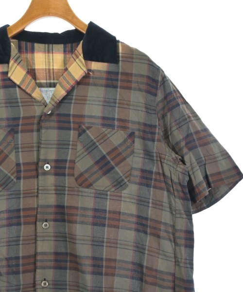 sacai（サカイ）カジュアルシャツ カーキ サイズ:2(M位) メンズ/2200625545186