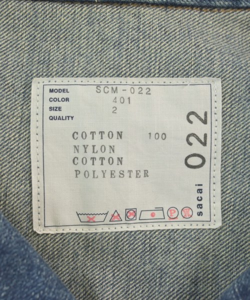 sacai（サカイ）その他 青 サイズ:2(M位) メンズ/2200614748017